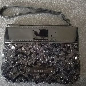 Black sequence Express wristlet..never used